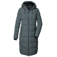 Killtec Wintermantel KOW 56 QLTD mit Kapuze (atmungsaktiv, winddicht, wasserabweisend) blaugrau Damen